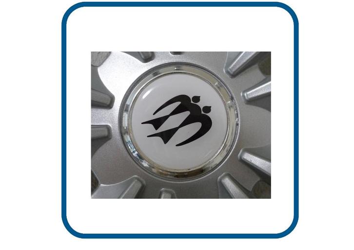 Knaus doming naafstickers caravan en camper 3D, Epoxy, Verzamelen, Stickers, Nieuw, Overige typen, Verzenden