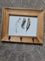 Houten lijst mooie haakjes ibiza veertjes, Minder dan 50 cm, Ophalen of Verzenden, Zo goed als nieuw, Minder dan 50 cm