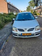 Nissan Almera Tino 2.0 100KW 2002 Grijs, Auto's, Nissan, 1998 cc, 136 pk, 4 cilinders, 700 kg