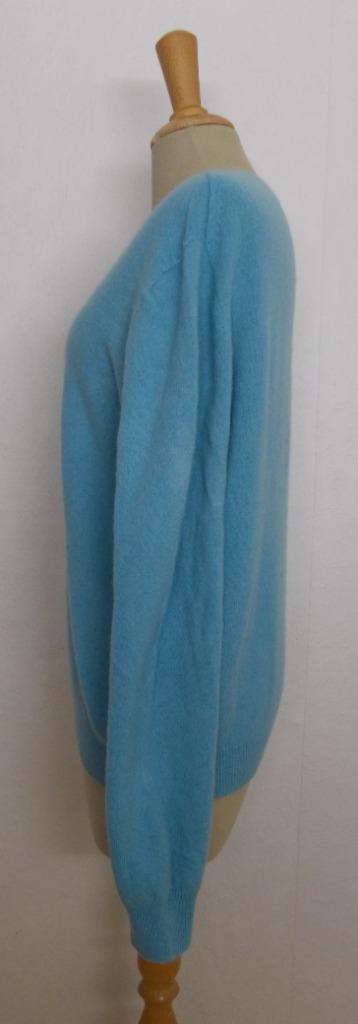 Mooie 100% wollen zachte soepele babyblauwe trui! XL beschikbaar voor biedingen