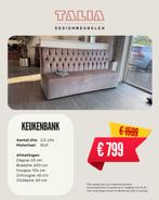 Verschillende (keuken)banken - Sale!, Ophalen of Verzenden, Nieuw, Stof
