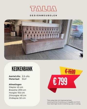 Verschillende (keuken)banken - Sale! beschikbaar voor biedingen
