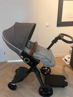 TEAB - Stokke Xplory kinderwagen met veel accessoires, Kinderen en Baby's, Kinderwagens en Combinaties, Gebruikt, Verstelbare duwstang