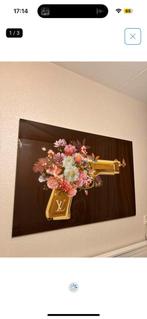 Plexiglas schilderij, Ophalen