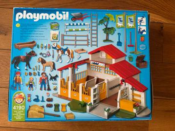 Playmobil manege 4190 beschikbaar voor biedingen