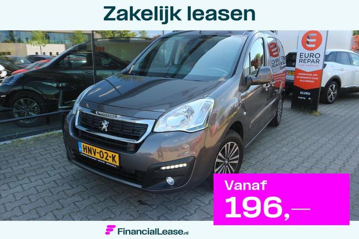 Peugeot Partner Tepee 1.2 PureTech Active AIRCO CRUISE LED R, Auto's, Peugeot, Bedrijf, Lease, Financial lease, Partner Tepee
