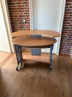 Compact Bureau met Wielen, Huis en Inrichting, Bureaus, Ophalen, Met wielen, Gebruikt, Bureau