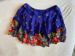 MIM PI FLORAL BLAUW ROK, MAAT: 104/110, Meisje, Ophalen of Verzenden, Zo goed als nieuw, Jurk of Rok