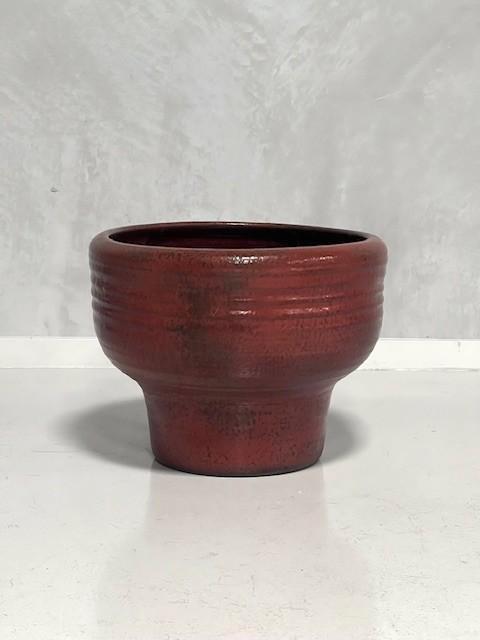 Mobach bloempot XL vintage plantenbak retro planten pot, Tuin en Terras, Bloempotten, Gebruikt, Aardewerk, Binnen, Balkon, Minder dan 40 cm