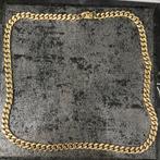 14k gouden ketting massief cuban gourmet schakel, Sieraden, Tassen en Uiterlijk, Ophalen of Verzenden, Nieuw, Goud