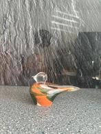 Fidrio glazen vogeltje mixed colors, Huis en Inrichting, Ophalen of Verzenden, Nieuw, Glas, Minder dan 50 cm