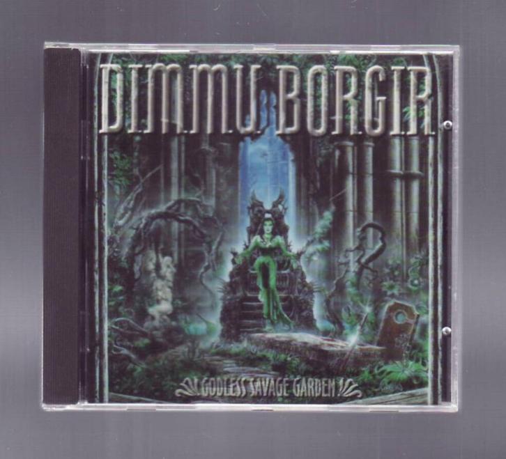 Ruil/koop Dimmu Borger "Godless Savage Garden" (CD 1999), Cd's en Dvd's, Cd's | Hardrock en Metal, Zo goed als nieuw, Ophalen of Verzenden