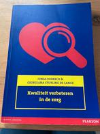 Jonas Rubrech - Kwaliteit verbeteren in de zorg, Boeken, Nederlands, Ophalen of Verzenden, Zo goed als nieuw, Jonas Rubrech; Georgiana Stuyling de Lange