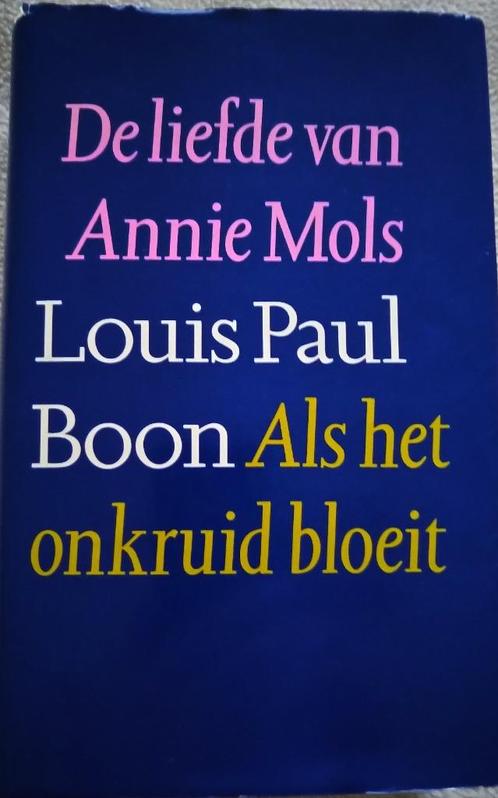Boek De liefde van Annie Mols/Als het onkruid bloeit LP Boon, Boeken, Romans, Gelezen, Nederland, Ophalen of Verzenden