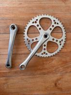 crankset 50T 170mm square bracket, Ophalen of Verzenden, Zo goed als nieuw, Racefiets, Crankstel of Pedalen