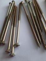 50 houtschroeven kruiskop 5 mm dik 120 mm lang schutting, Verzenden, Nieuw