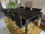 Houten eettafel  200x90, Huis en Inrichting, Tafels | Eettafels, Ophalen, Gebruikt, 50 tot 100 cm, Vijf personen of meer