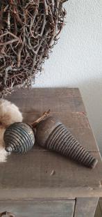 Houten klossen set prachtige oude look, Huis en Inrichting, Ophalen of Verzenden, Zo goed als nieuw