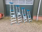 alumexx twin-deck huishoudtrap, Doe-het-zelf en Verbouw, Ladders en Trappen, Nieuw, Trap, Minder dan 2 meter, Ophalen