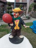 14193) mooie grote  clown met  ballon   hoog 67cm, Ophalen of Verzenden, Zo goed als nieuw