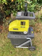 Ryobi 3000w hakselaar te koop, Tuin en Terras, Ophalen, Zo goed als nieuw, Met opvangbak, Ryobi