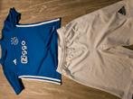 Ajax tenue, bestaande uit een shirt en broekje. Maat 152. In, Ophalen of Verzenden, Zo goed als nieuw