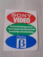 sticker SONY VIDEO, Ophalen of Verzenden, Zo goed als nieuw, Merk