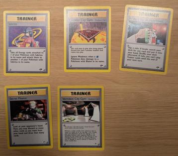 Pokémon Kaarten - Trainer Gym Challenge en Gym Heroes beschikbaar voor biedingen