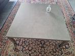 Salontafel van Bert Plantagie 90x90 keramiek blad, Ophalen, 50 tot 100 cm, Vierkant, Nieuw