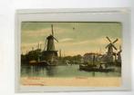 kaart-ROTTERDAM-49-molen-sleepboot, Ophalen of Verzenden, Voor 1920, Zuid-Holland