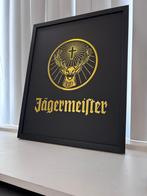 Goude Jägermeister bord, Verzamelen, Ophalen of Verzenden, Nieuw, Reclamebord