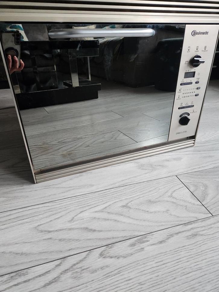 Bauknecht Inbouw Combi Oven, Witgoed en Apparatuur, Ovens, Gebruikt, Inbouw, Oven, 45 tot 60 cm, 45 tot 60 cm, Hete lucht, Magnetronfunctie