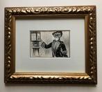 Maurice Feuillet de Borsat , 1873-1968. Tekening gesigneerd, Antiek en Kunst, Kunst | Schilderijen | Klassiek, Ophalen