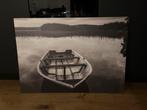 2x Ikea Pjätteryd canvas boot en laan 90x90 en 100x70, Huis en Inrichting, Woonaccessoires | Schilderijen, Tekeningen en Foto's