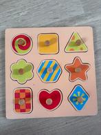 Vormen puzzel - hout, Gebruikt, 10 tot 50 stukjes, Ophalen of Verzenden, Van hout