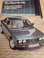 1986 BMW 5 serie BMW e28 folder laatste typen óók 528i AUTOM, Ophalen of Verzenden, Zo goed als nieuw, BMW