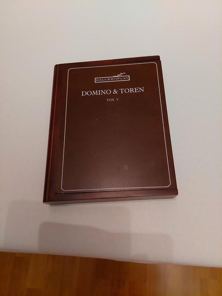 Domino torenspel, Hobby en Vrije tijd, Gezelschapsspellen | Bordspellen, Ophalen of Verzenden