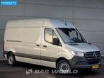 Mercedes Sprinter 214 CDI Automaat L2H2 MBUX Camera Airco Pa, Stof, Gebruikt, Euro 6, Metallic lak