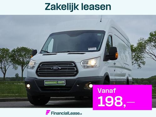 FORD TRANSIT 2.0 l4h3 airco maxi eur6, Auto's, Bestelauto's, Bedrijf, Lease, Financial lease, ABS, Airconditioning, Centrale vergrendeling