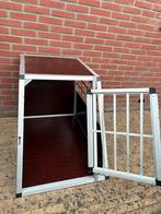 Degelijke transport bench, Dieren en Toebehoren, Hondenhokken, Ophalen, Zo goed als nieuw, 75 tot 110 cm, 65 tot 100 cm