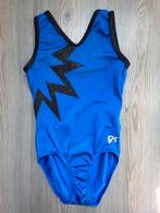 Turnpakje GK maat 122/128/134, Sport en Fitness, Turnen, Blauw, Zo goed als nieuw, Turnpak(je), Kindermaat 122 t/m 140