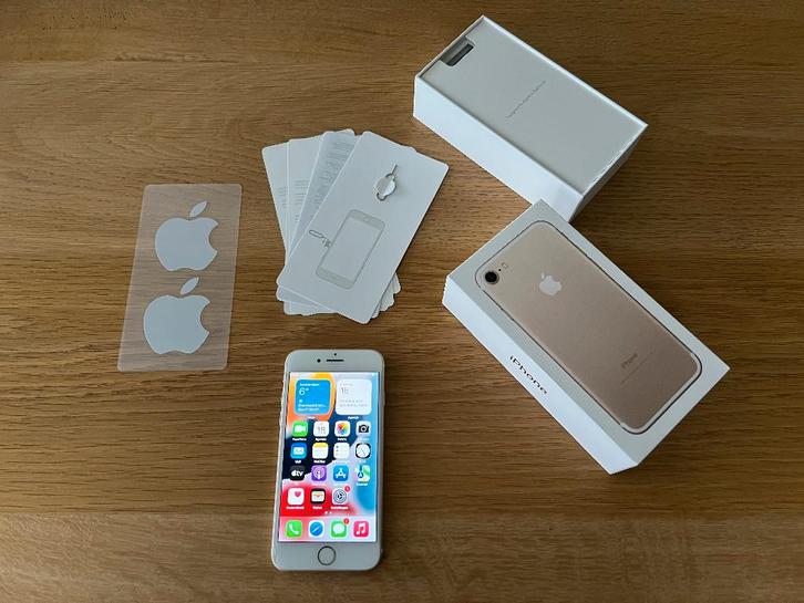 iPhone 7 Gold 32GB 82%, Telecommunicatie, Mobiele telefoons | Apple iPhone, Gebruikt, 32 GB, Zonder abonnement, Zonder simlock