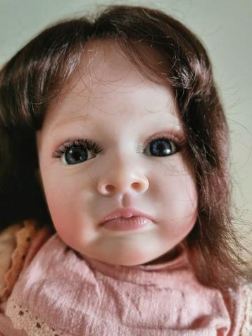 Reborn babypop Meisje - 60cm - Zo Goed Als Nieuw beschikbaar voor biedingen