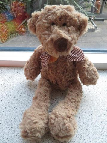 Beer met geruite strik merk Lumpin Lmpin meet ca 30 cm beschikbaar voor biedingen