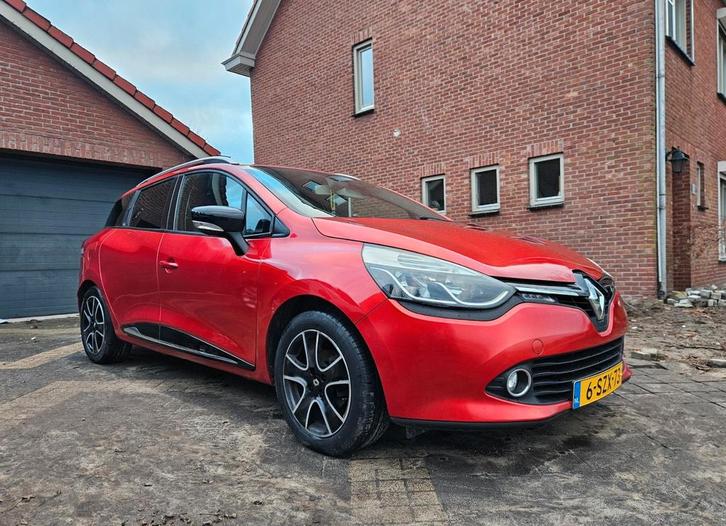 Renault Clio dynamique TCe 90pk S&S 2014 Rood, Auto's, Renault, Particulier, Clio, ABS, Airbags, Airconditioning, Bluetooth, Boordcomputer