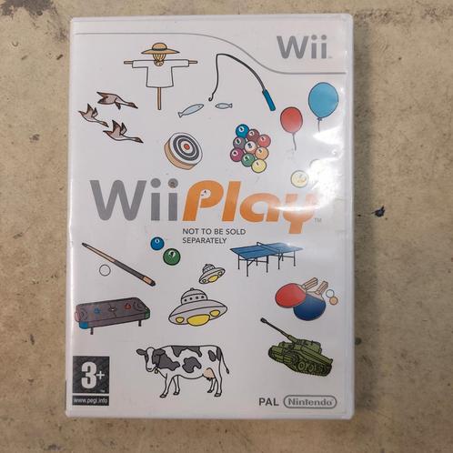 Wii Play - Nintendo Wii - Gebruikt, Spelcomputers en Games, Games | Nintendo Wii, Gebruikt, Overige genres, 3 spelers of meer