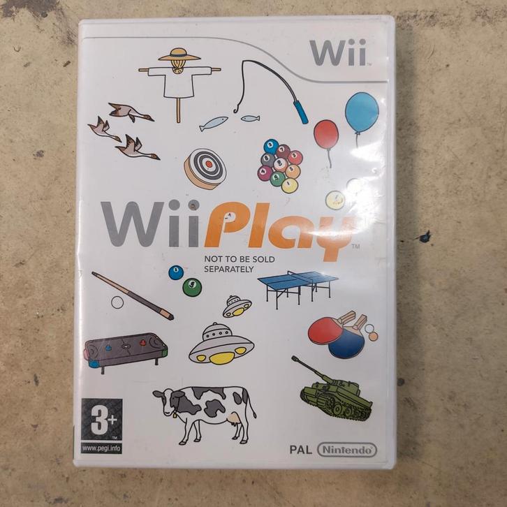 Wii Play - Nintendo Wii - Gebruikt, Spelcomputers en Games, Games | Nintendo Wii, Gebruikt, Overige genres, 3 spelers of meer