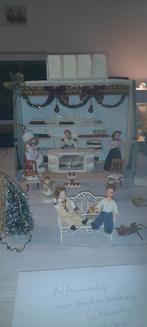 Poppenhuis miniaturen oud zie foto's., Ophalen, Poppenhuis