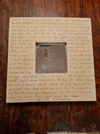 Spiegel met Shakespeare tekst van Romeo en Julia - 40x40 cm, Verzamelen, Foto's en Prenten, Ophalen, Gebruikt, 1980 tot heden