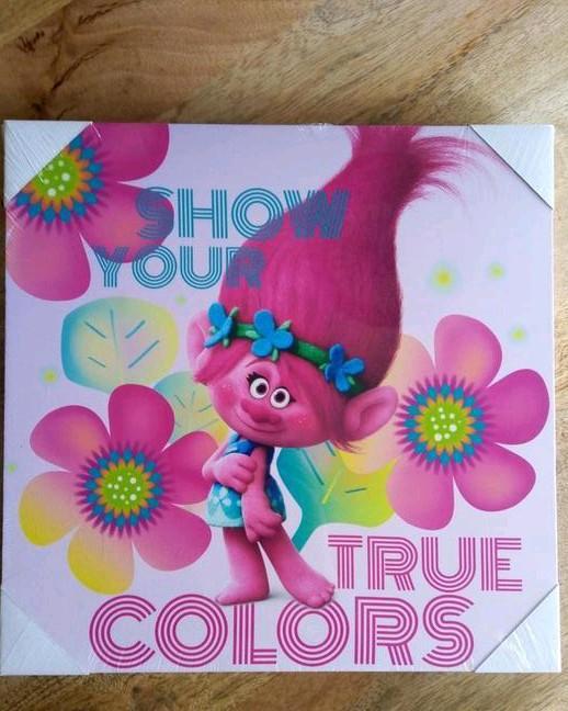 Trolls Canvas Schilderij - Nieuw in Verpakking, Huis en Inrichting, Woonaccessoires | Lijsten, Nieuw, Minder dan 50 cm, Minder dan 50 cm